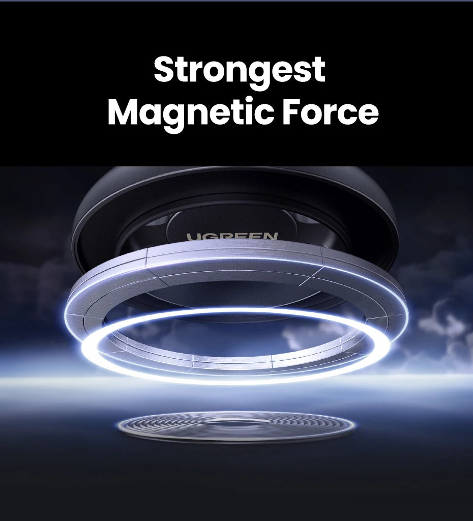 UGREEN Magnetic Car Phone Holder Magsafe Air Vent Phone Stand Unviersal For iPhone 16 15 14 Pro Max Xiaomi Samsung Strong Magnet
