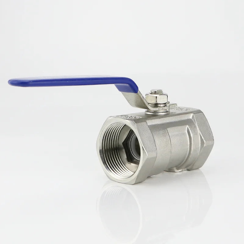 1/4" 3/8" 3/4" 1" 1-1/4"1-1/2" 2” BSPT Stainless Steel SS304 Pipe Ball Valve Female Threaded Sanitary ON-OFF Ball Valve Straight