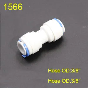 1/4" 3/8" OD Hose Tube 1/4" 1/2" 3/4" 1/8" Plastic Pipe Quick Connectors RO Water Connector Fittings Reverse Osmosis System