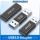 Type A Female to A Female Connector Adapter Type C Adapter USB3.0  Male to Micro USB Converter 10GBps Suitable for Laptop