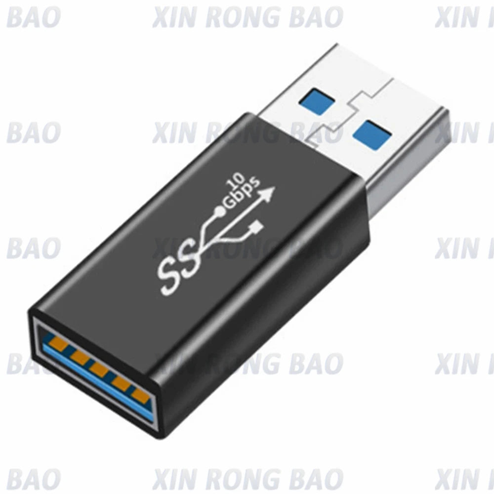 Type A Female to A Female Connector Adapter Type C Adapter USB3.0  Male to Micro USB Converter 10GBps Suitable for Laptop