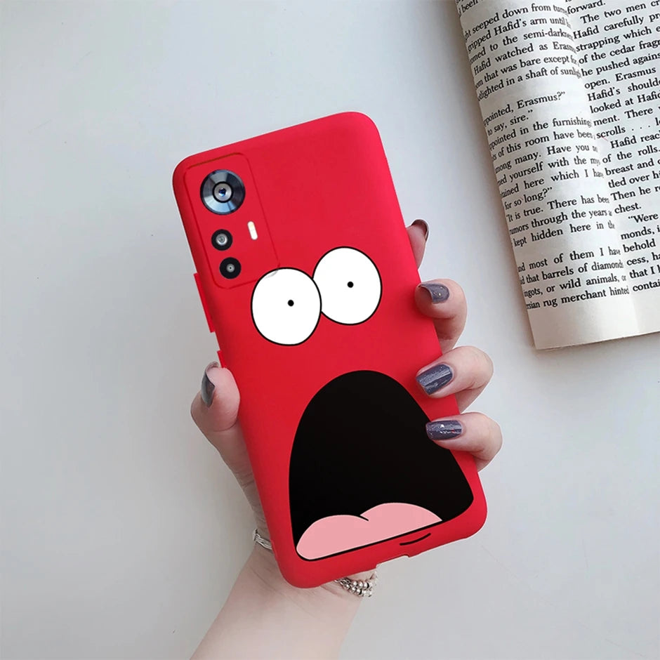 For Xiaomi 12T Case On Xiaomi 12T Pro Back Cover Cute Cartoon Silicone Soft TPU Protective Bumper For Xiaomi 12Tpro Phone Fundas