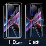 4Pcs Tempered Glass for Xiaomi Poco X7 Pro X6 X5 X4 Pro Screen Protectors Full Cover Protective Film Poxo Pocco X7pro X6pro 5G