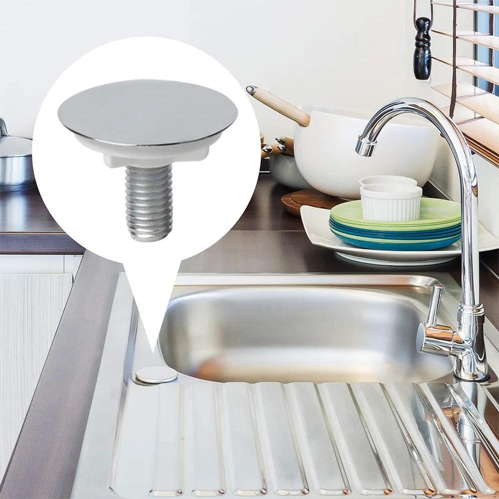 Sink Cover Sink Tap Covers Kitchen Supplies Tap Hole Stopper 49mm Blanking Plug Faucet Hole Cover Decorative Cover Hardware Part