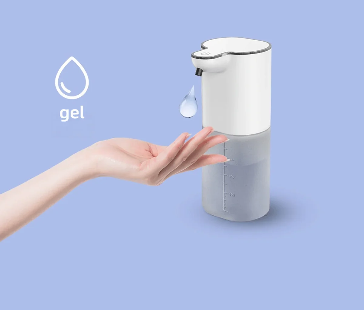 400ml Automatic Soap Dispenser USB Rechargeable 4 Modes Touchless Smart Washing Hand Machine Wall Mounted Soap Dispenser