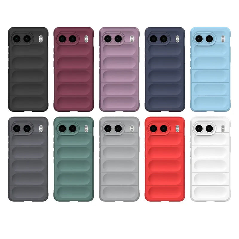 For OnePlus Nord 4 Case OnePlus Nord 4 Cover Silicone Coque Shockproof TPU Anti-Slip Protective Phone Back Cover OnePlus Nord 4