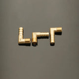 Hose Barb OD 6-25mm 90 Degree Male Thread 1/8" 1/4" 3/8" 1/2" 1“BSP Elbow Brass Barbed Fitting Coupler Connector Adapter Copper