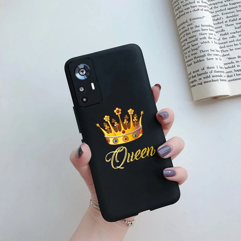 For Xiaomi 12T Case On Xiaomi 12T Pro Back Cover Cute Cartoon Silicone Soft TPU Protective Bumper For Xiaomi 12Tpro Phone Fundas