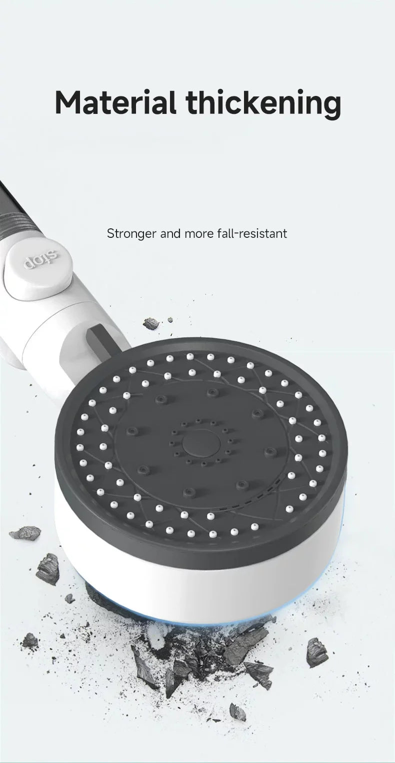 High Quality 8 Mode Shower Head Water Filter Adjustable High Pressure Shower Portable One-Key Stop Shower Bathroom Accessories