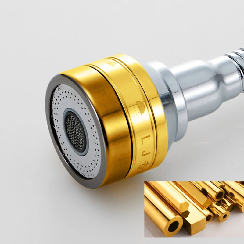 Water Tap Bubbler Extender 360 Rotate Kitchen 3 Mode Universal Kitchen Faucet Nozzle Aerator Water Saving Filter Shower Head