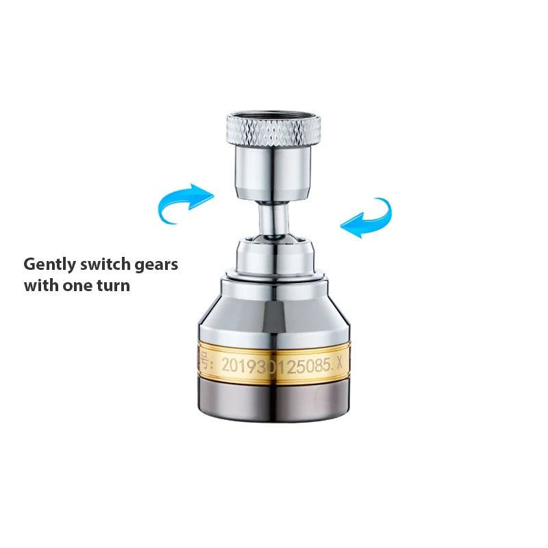 Water Tap Bubbler Extender 360 Rotate Kitchen 3 Mode Universal Kitchen Faucet Nozzle Aerator Water Saving Filter Shower Head
