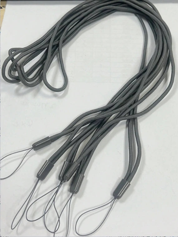 6pcs Universal Nylon Lanyard Multi-purpose Hanging Neck Long Rope for Mobile Phone Portable Game Consoles Pass Cards Lanyard