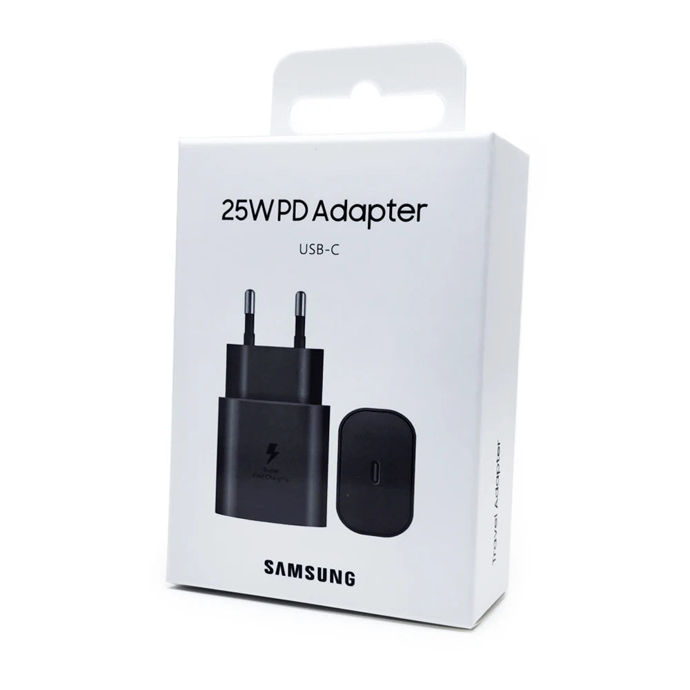For Samsung 25W Super Fast Charger Galaxy S24FE S24Ultra S23 S22 FLip Fold 2 3 4 5 6 A06 A16 A15 A35 A55 Adapter Quick Charging