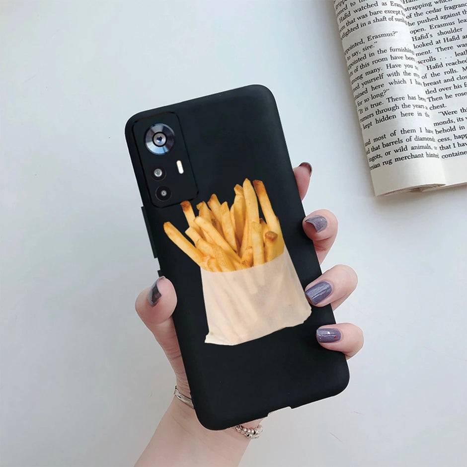For Xiaomi 12T Case On Xiaomi 12T Pro Back Cover Cute Cartoon Silicone Soft TPU Protective Bumper For Xiaomi 12Tpro Phone Fundas