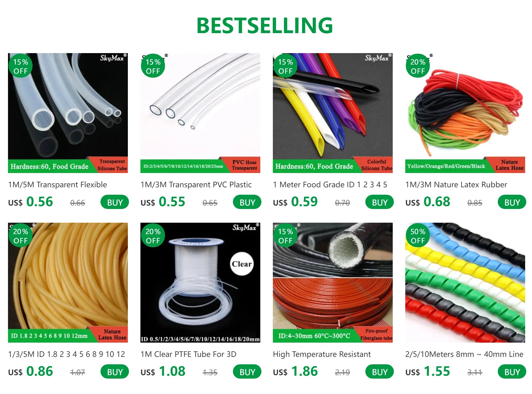 1M/3M Transparent PVC Plastic Soft Hoses High Quality Water pump Flexible Tube 2 3 4 5 6 8 10 12 14 16 18 20 25mm Inner Diamete