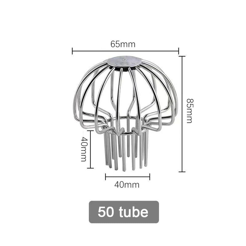 Strainer Garden Landscaping Floor Drain Gutter Guard Stainless Steel Gutter Leaf Guard Mesh Cover For Quick Drainage Clog