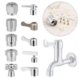 1Pcs Faucet Handle Switch Handle Accessories Triangle Valve Small Spout Dish Basin Single Cold Quick Open Valve Core Handwheel