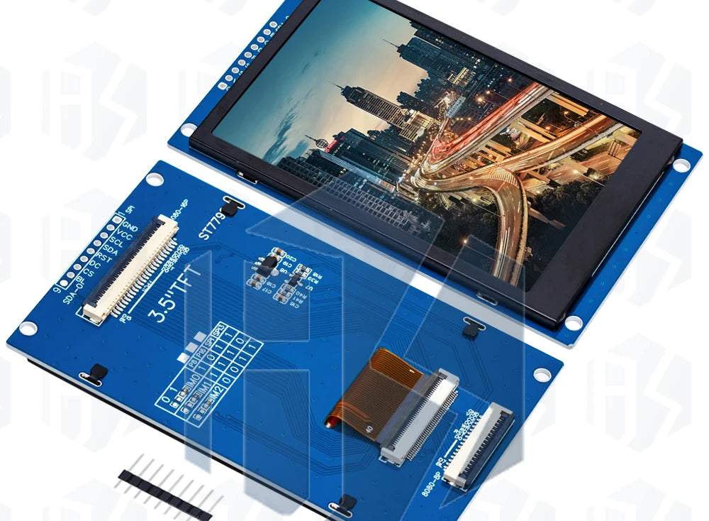3.5 Inch 320x480 SPI TFT Serial Port Module 5V/3.3V PCB Adapter ST7796S LCD Display For Arduino