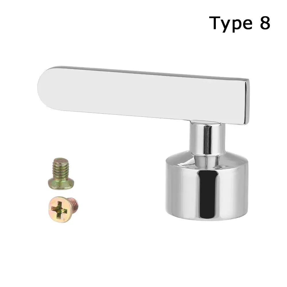 1Pcs Faucet Handle Switch Handle Accessories Triangle Valve Small Spout Dish Basin Single Cold Quick Open Valve Core Handwheel