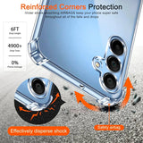 Luxury Clear Phone Case For Samsung Galaxy A56 A36 A15 A25 A35 A55 A14 A23 A54 A03 A13 A23 A33 A53 A73 A32 A52 A72 Back Cover