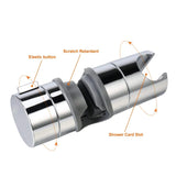 Shower Sliding Sleeve Simple Installation Shower Head Holder Universal Design Firmly Fixed Shower Lift Rod Sliding Sleeve