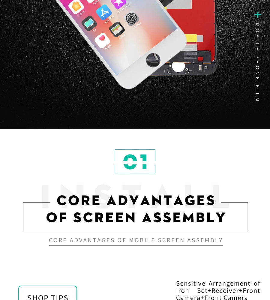 Retina IPS LCD For iPhone 6 6s 7Plus 8Plus LCD Touch Screen Digiziter Assembly For iPhone 6Plus 6sPlus 7 8  Display