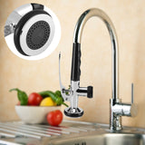 Pre Rinse Faucet Sprayer Pull Down Faucet Spout Head Swivel Sink Tap Sprayer Commercial Faucet Parts Home Kitchen Accessories